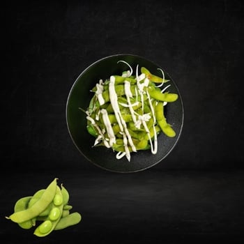 TRÜFFEL EDAMAME (mit Trüffelmayonnaise)