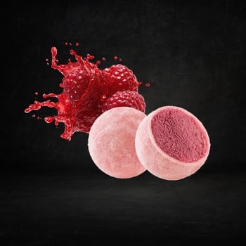 Himbeer Mochi (1 Stück)