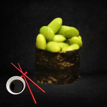 EDAMAME GUNKAN  (1 STÜCK)