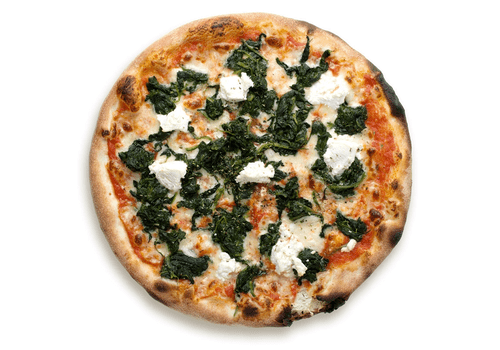 Pizza Ricotta e Spinaci