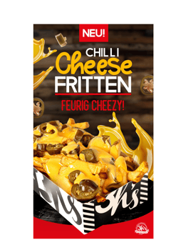 Chilli-Cheese Fritten