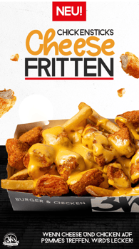 Chickensticks-Cheese Fritten