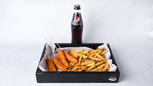 4x Chicken Sticks Menü