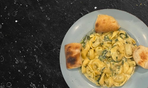 Tortelloni ricotta e spinaci