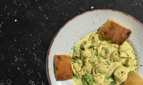 Tortelloni ricotta e spinaci