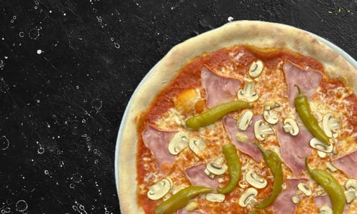 Pizza Funghi - Prosciutto - Peperoni ø 36cm