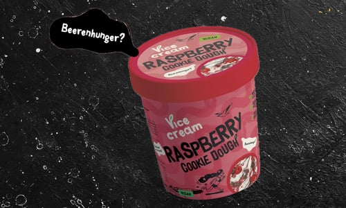 Vicecream Raspberry Cookie Dough 0,465l