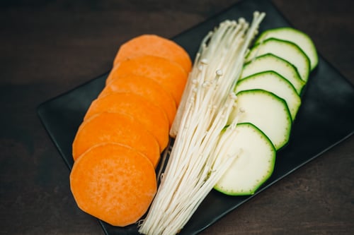 Vegane/Vegetarische BBQ Platte Vegane/Vegetarische BBQ Platte