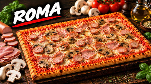 Familien Pizza Roma