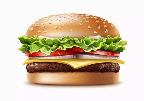 BBQ-Burger Large