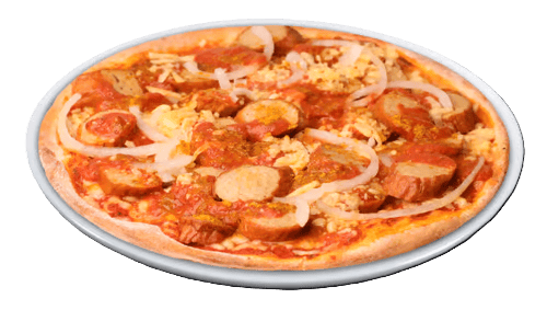 Pizza Currywurst