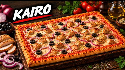 Familien Pizza Kairo