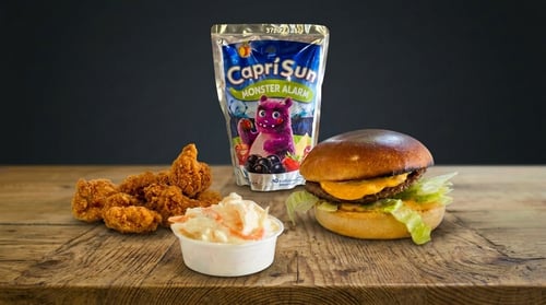 Blau mini Burger Glut 1.BF