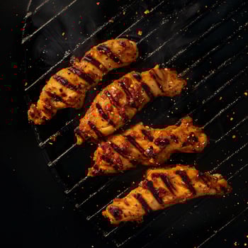 grilled chicken strips