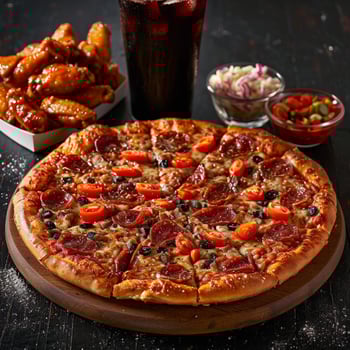 Pizza GIGA Menü