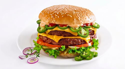 Jumbo Chilicheese Burger