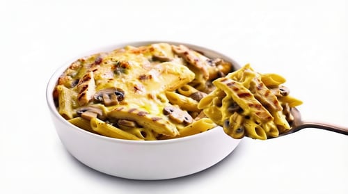 Chicken-Curry Pasta