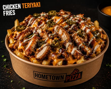 Chicken Teriyaki Fries