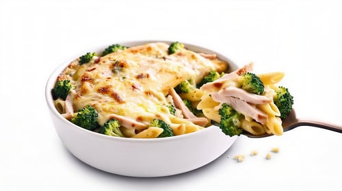 Broccoli-Putenbrust-Gratin