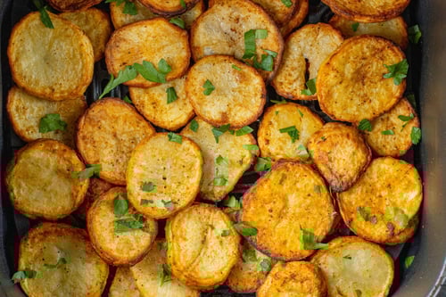 Sliced Potatoes