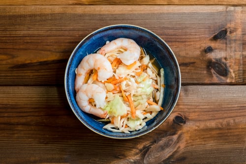 Thailändischer Crevettensalat