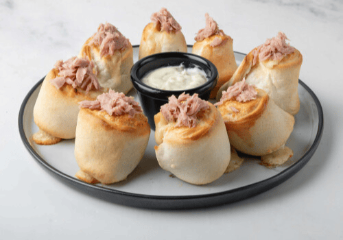Pizzabrötchen Thunfisch