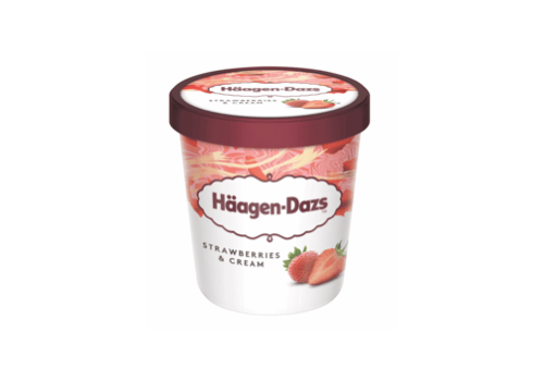 Haagen-Dazs Strawberries & Cream 460ml