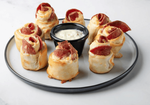Pizzabrötchen Sucuk