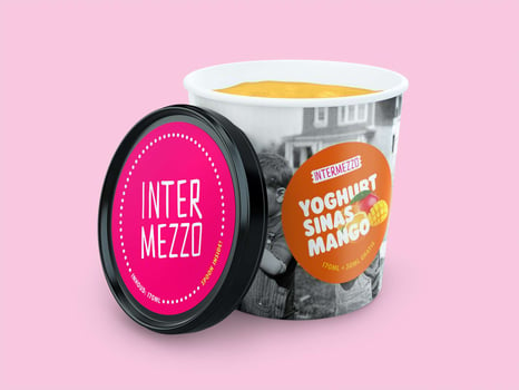 Yoghurt sinas mango intermezzo