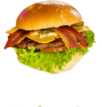 Cheesy Bacon Burger(vegan)