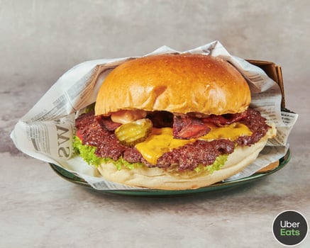 Cheesy Bacon Burger