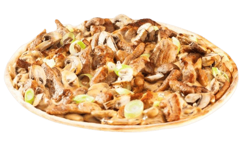 Schnitzelpizza