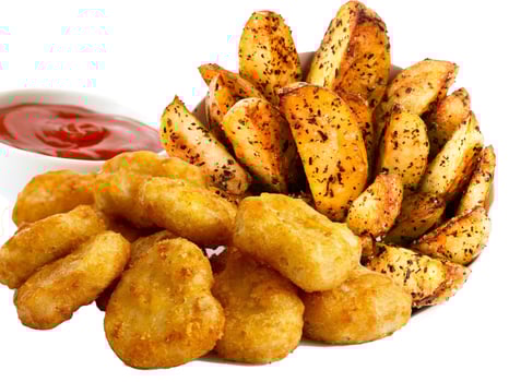 Kids Potatos + 4er Chicken Nuggets
