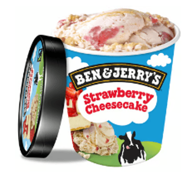 Ben and Jerry´s Strawberry Cheesecake 465ml