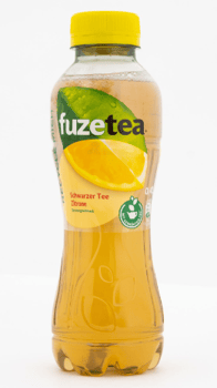 Fuze Tea Zitrone Schwarzer Tee mit Zitrone Geschmack 0,4l