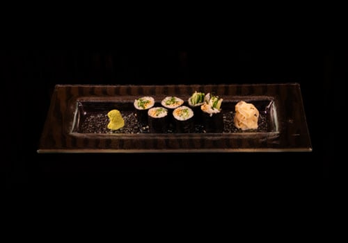 Gurke, weißer Sesam & Wasabi