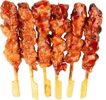 Chicken Teriyaki Spieße (6 Stück) , Angebot statt 6,90€ Chicken Teriyaki Spieße (6 Stück) , Angebot statt 6,90€