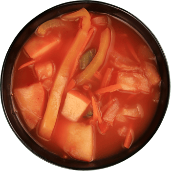 Süß-Sauer Sauce mit Gemüse