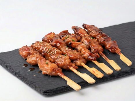 Chicken Teriyaki Spieße (6 Stück) Chicken Teriyaki Spieße (6 Stück)