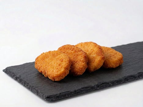 4 Stk knuspriges Hähnchen-Minischnitzel 4 Stk knuspriges Hähnchen-Minischnitzel