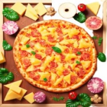 Pizza Hawaii (28 cm)