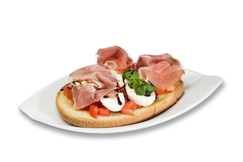 Bruschetta Parma große Portion