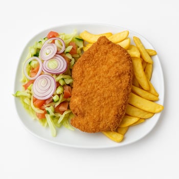 Schnitzel Teller