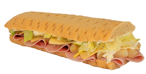 13. Croque Schinken-Spargel Maxi