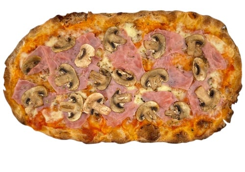 Pinsa Prosciutto e Funghi Pinsa Prosciutto e Funghi