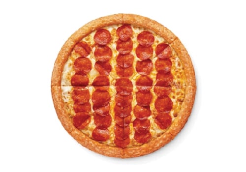 Pizza Double Pepperoni Mittel