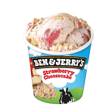 Ben & Jerry's Strawberry Cheesecake 465 ml