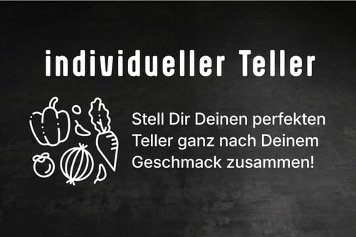 Individueller Döner-Teller Individueller Döner-Teller