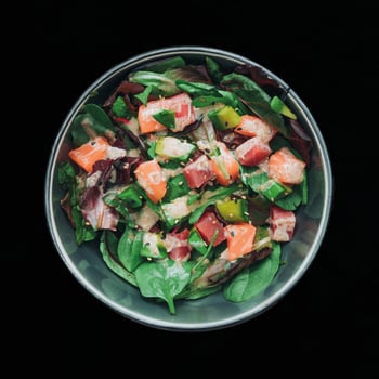 Sashimi Salat