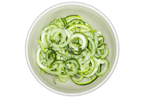 Zucchini-Gurke-Minze Mix